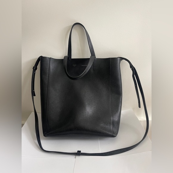 Celine - Phoebe Philo Era Small Cabas black leather bag - Picture 1 of 8